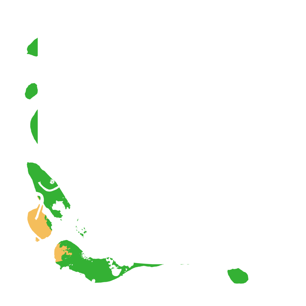 Biome Rust Map: Procedural Map, Size: 3550, Seed: 147973