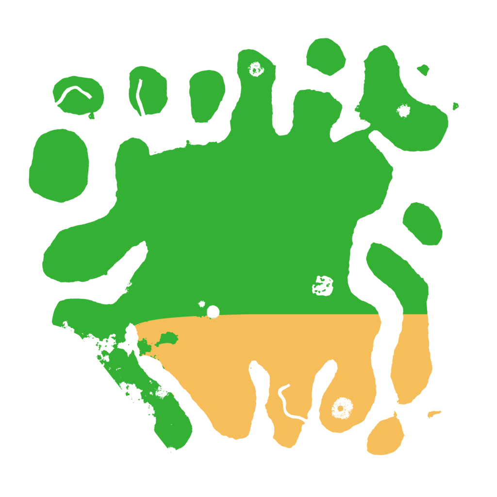 Biome Rust Map: Procedural Map, Size: 3500, Seed: 2134441414