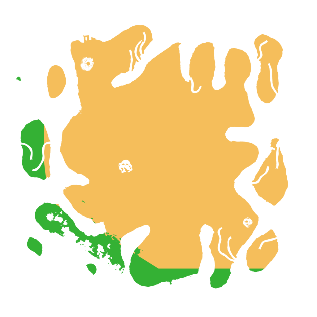 Biome Rust Map: Procedural Map, Size: 3550, Seed: 315644