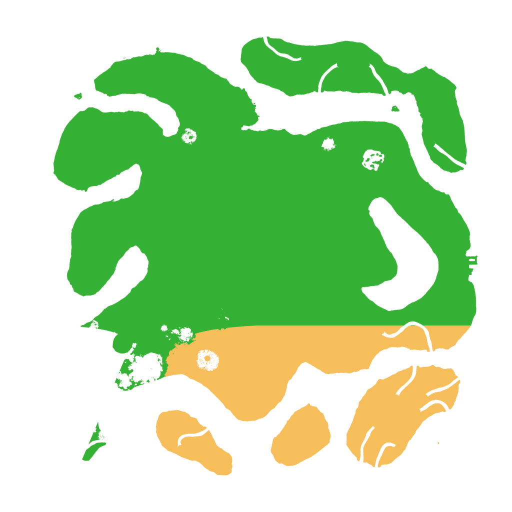 Biome Rust Map: Procedural Map, Size: 3550, Seed: 190761