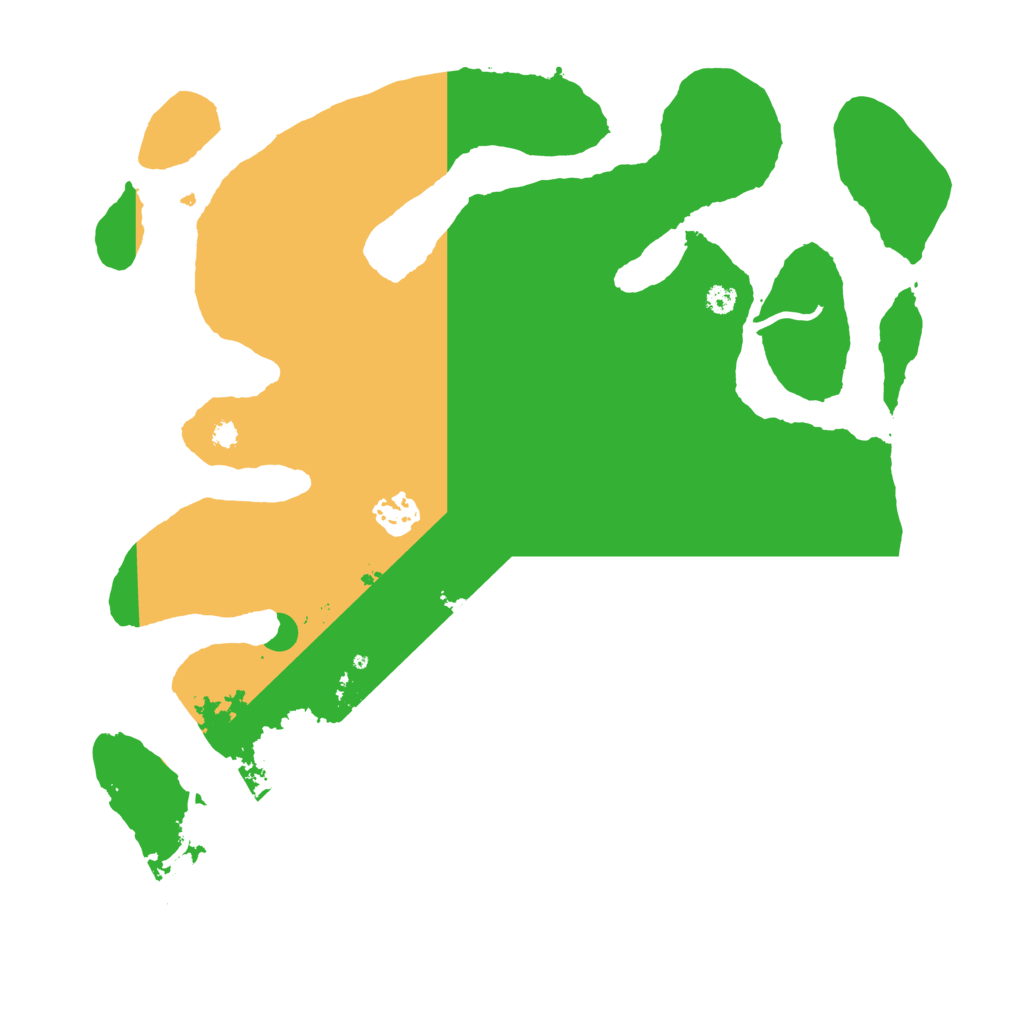 Biome Rust Map: Procedural Map, Size: 3550, Seed: 979590