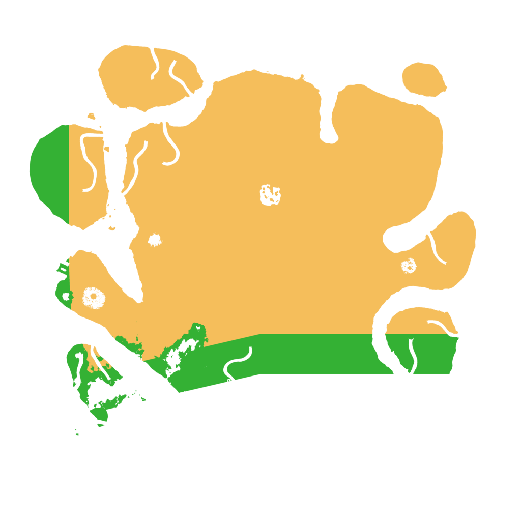 Biome Rust Map: Procedural Map, Size: 3550, Seed: 728153