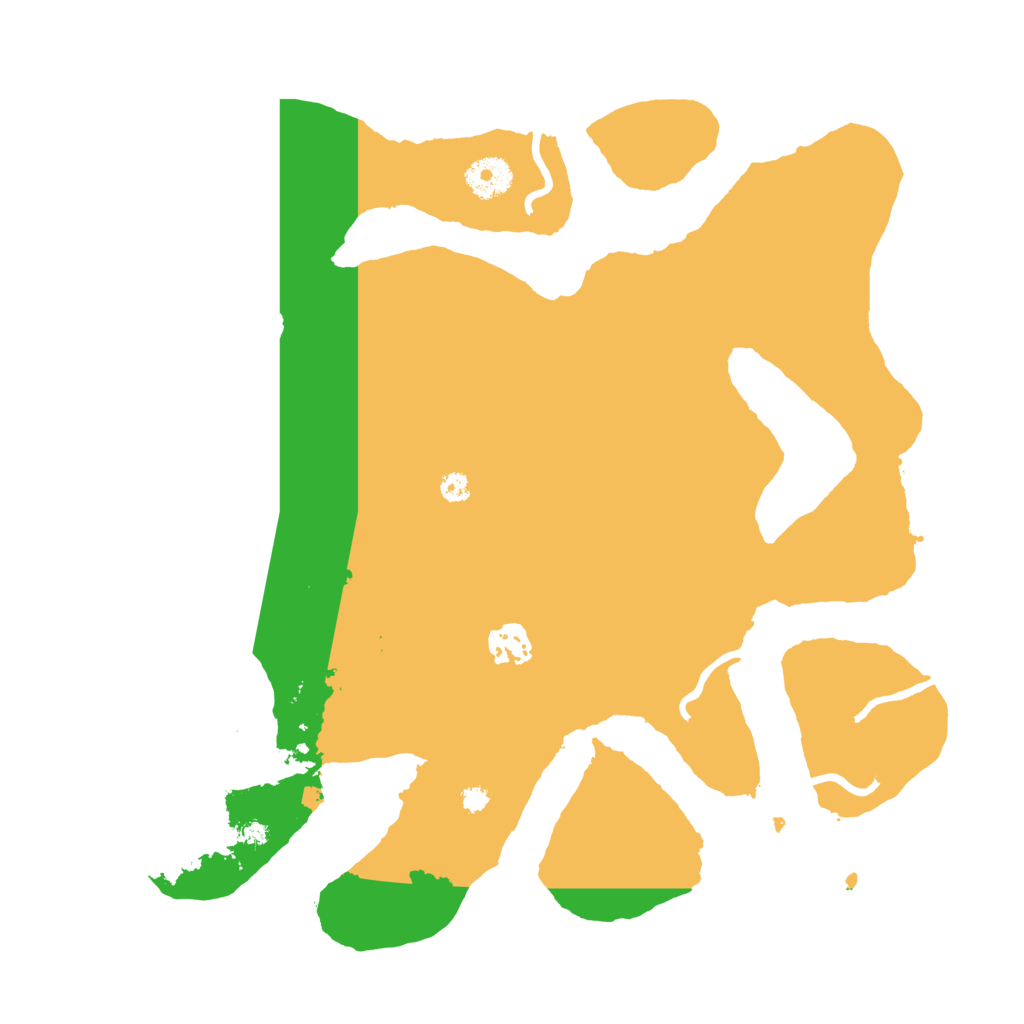 Biome Rust Map: Procedural Map, Size: 3550, Seed: 706106