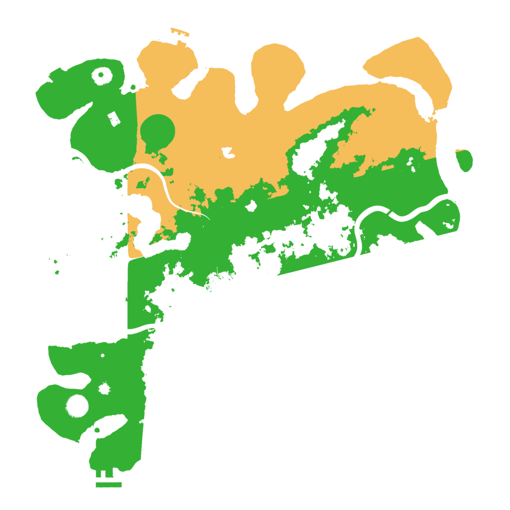 Biome Rust Map: Procedural Map, Size: 4000, Seed: 269263