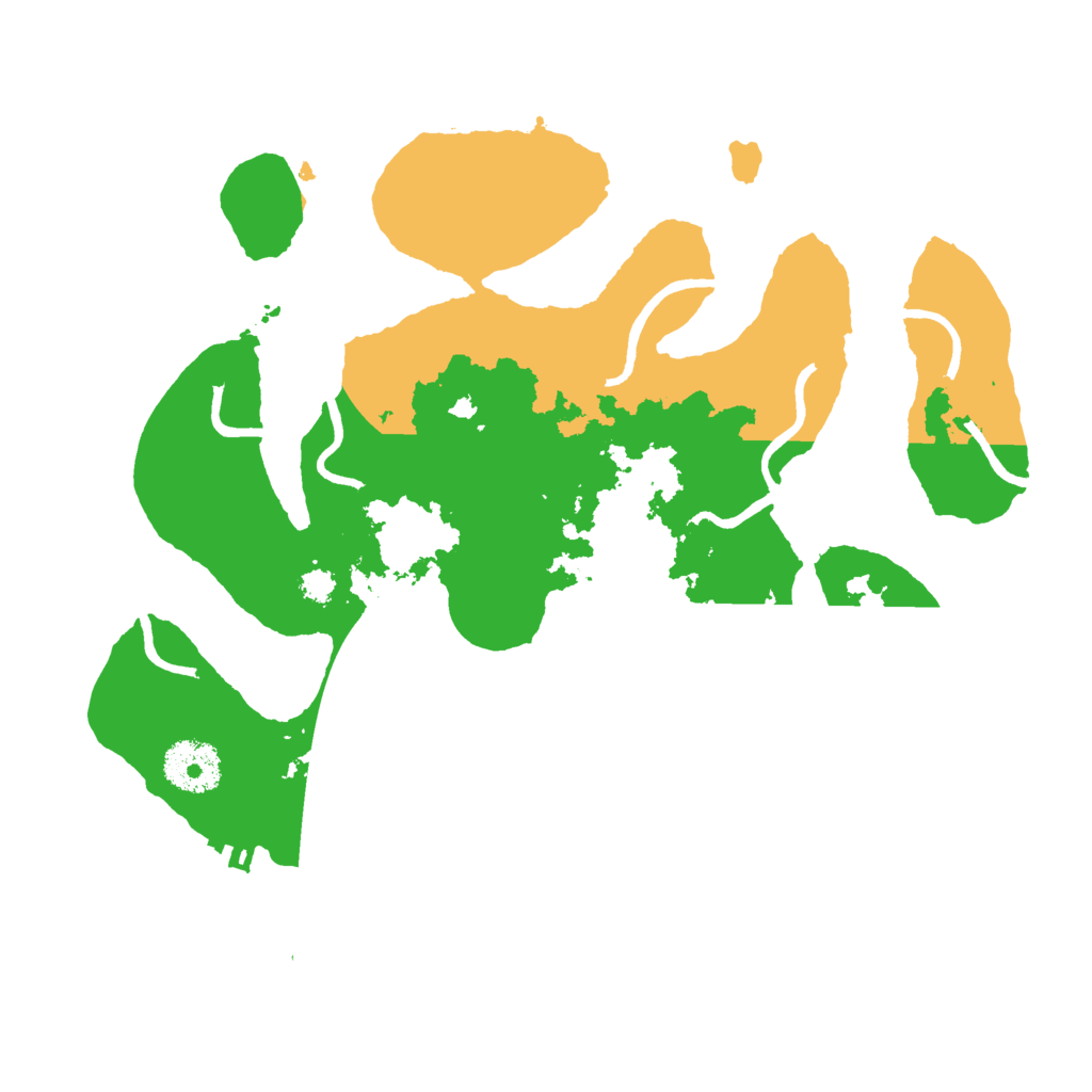 Biome Rust Map: Procedural Map, Size: 3000, Seed: 2432304