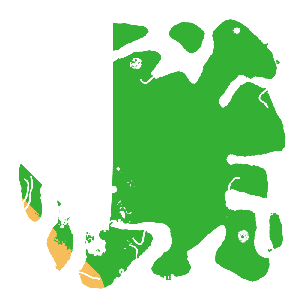 Biome Rust Map: Procedural Map, Size: 3950, Seed: 665135689