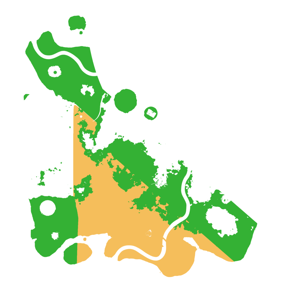 Biome Rust Map: Procedural Map, Size: 3550, Seed: 920032