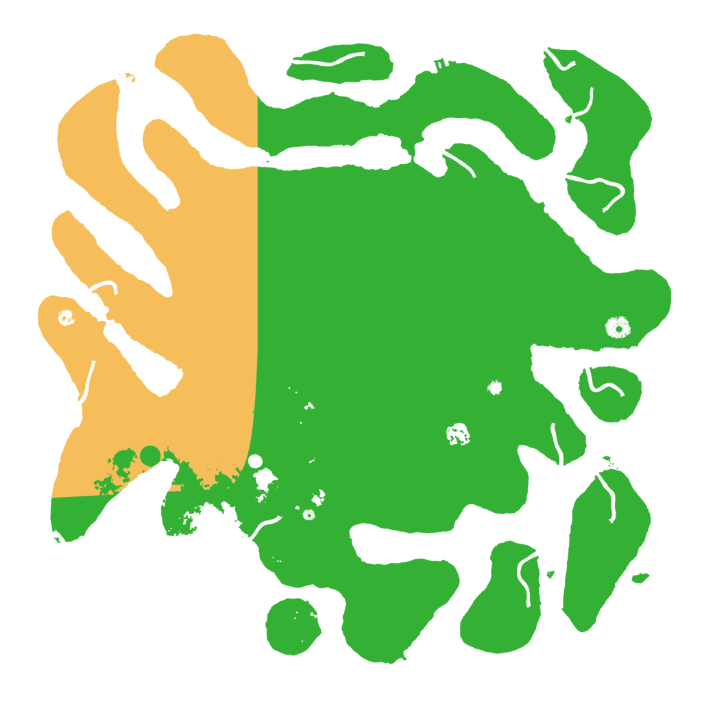 Biome Rust Map: Procedural Map, Size: 4500, Seed: 86753230