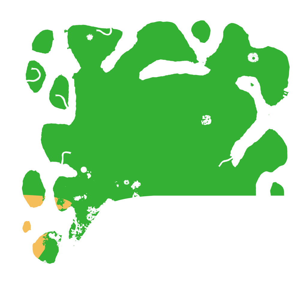 Biome Rust Map: Procedural Map, Size: 4500, Seed: 5301