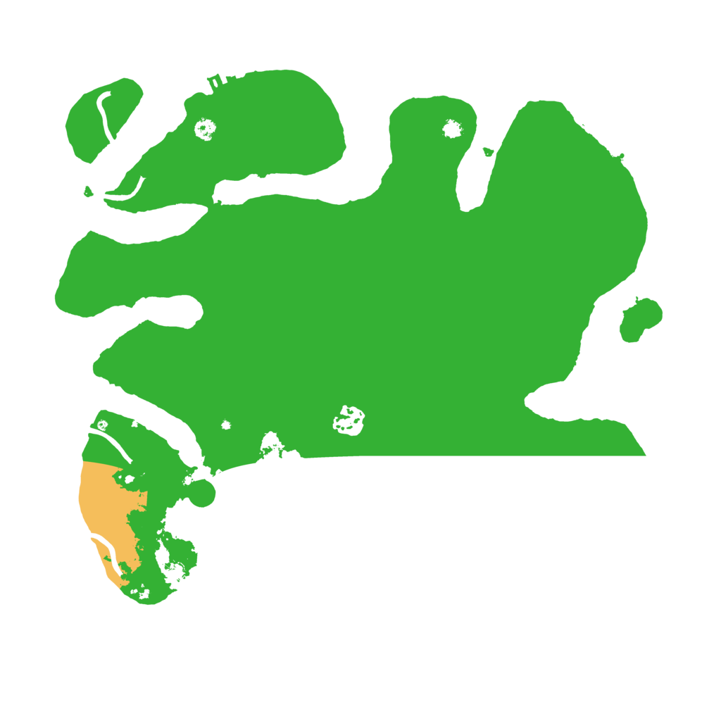 Biome Rust Map: Procedural Map, Size: 3500, Seed: 5688378