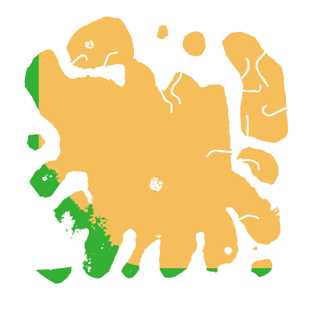 Biome Rust Map: Procedural Map, Size: 3550, Seed: 175851