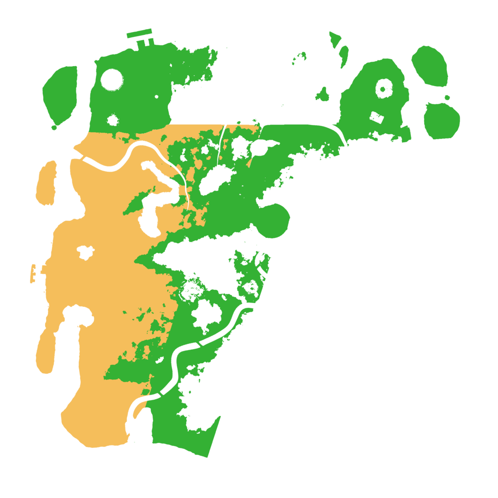 Biome Rust Map: Procedural Map, Size: 4000, Seed: 73126637
