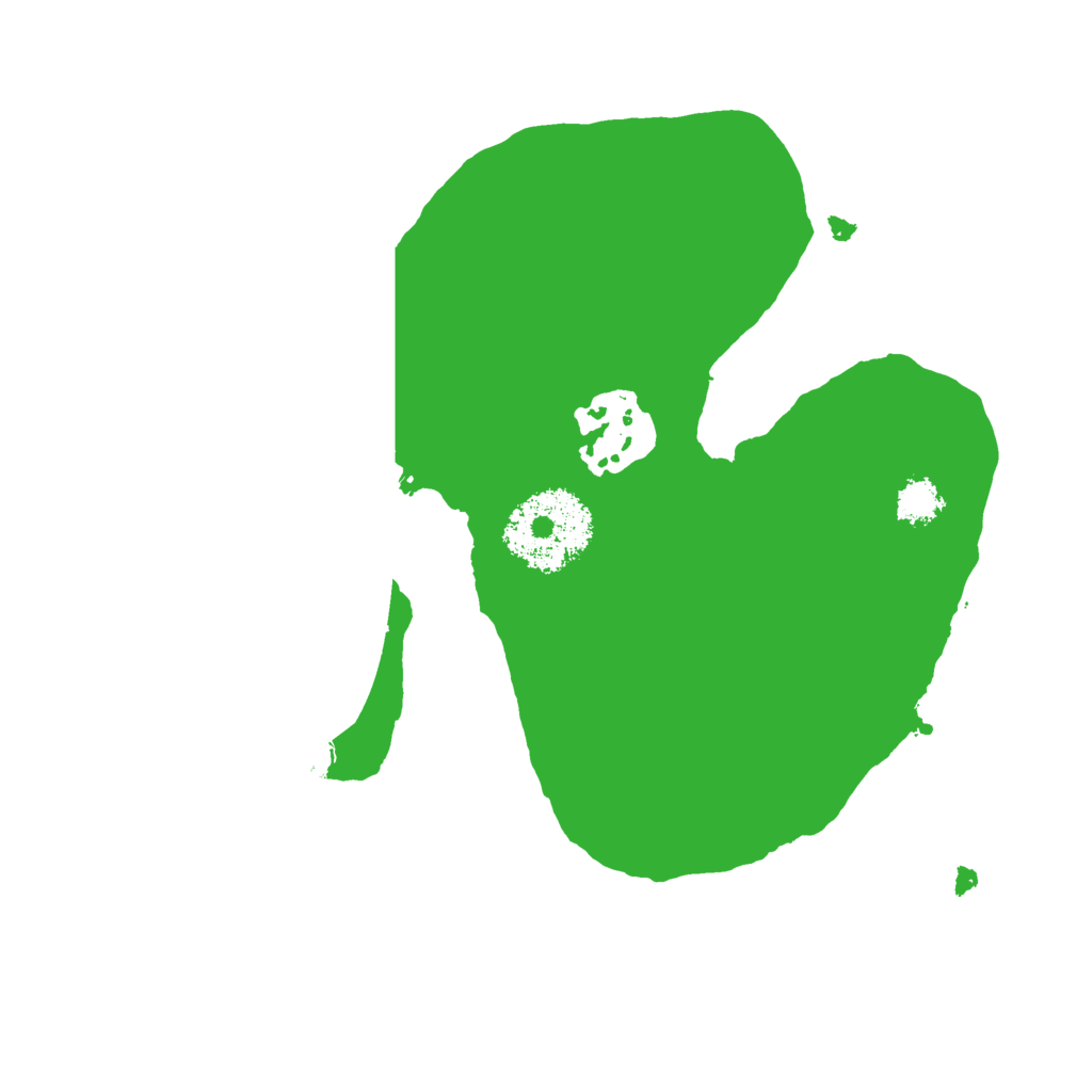 Biome Rust Map: Procedural Map, Size: 2000, Seed: 501996819