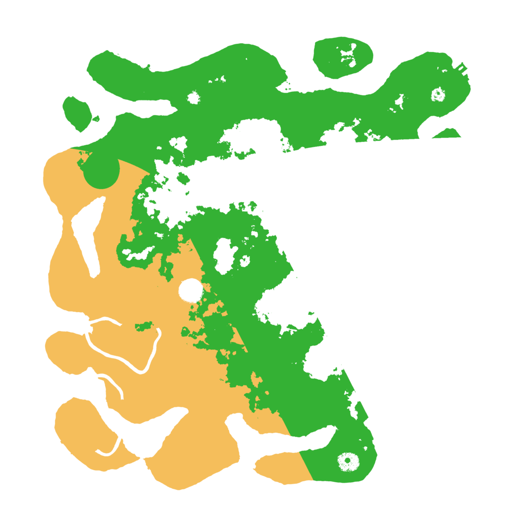 Biome Rust Map: Procedural Map, Size: 3800, Seed: 108166