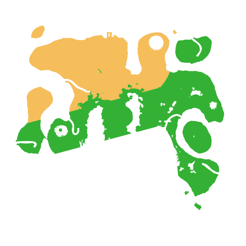 Biome Rust Map: Procedural Map, Size: 3000, Seed: 2140545408