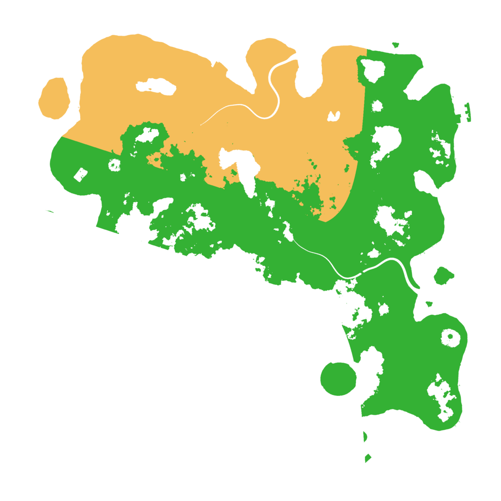 Biome Rust Map: Procedural Map, Size: 4000, Seed: 485171