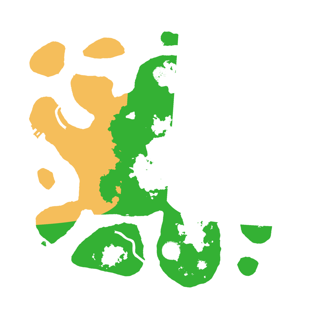 Biome Rust Map: Procedural Map, Size: 3000, Seed: 1700490607
