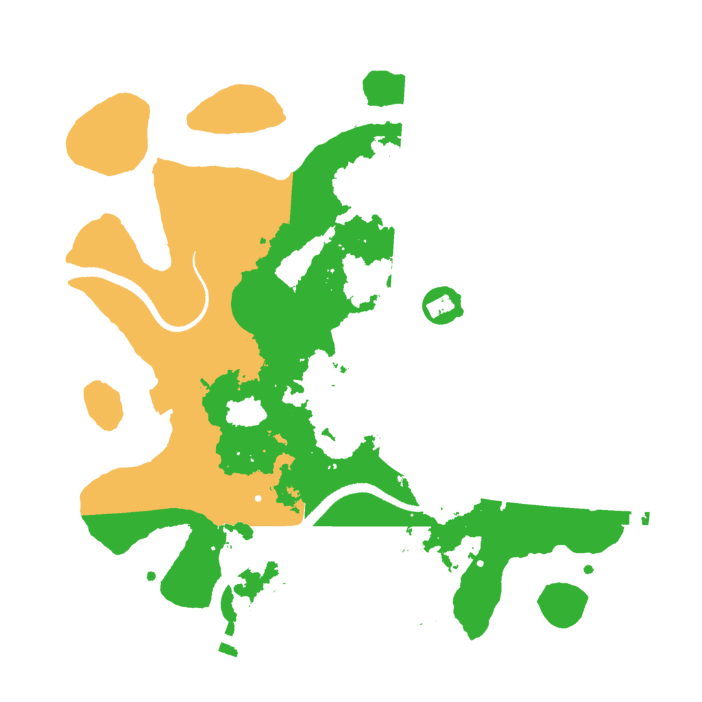 Biome Rust Map: Procedural Map, Size: 3000, Seed: 1700490607