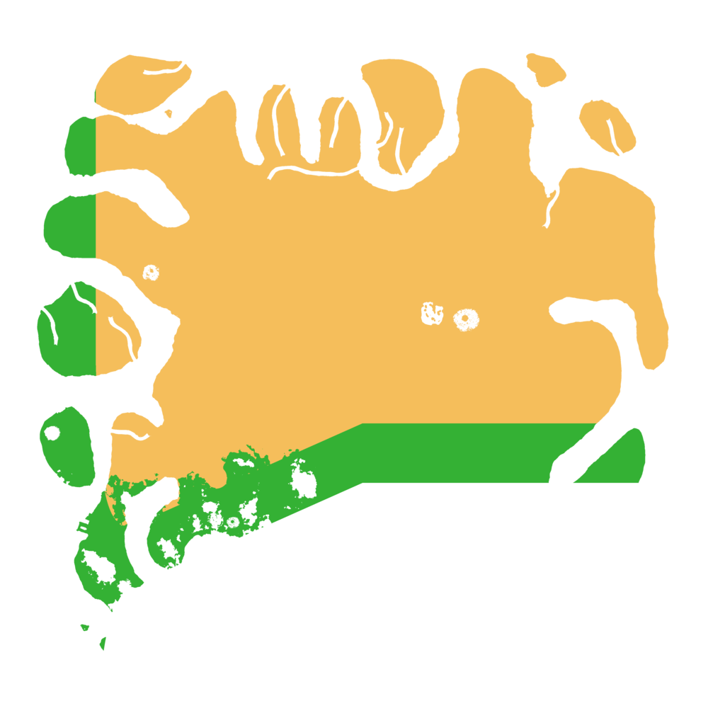 Biome Rust Map: Procedural Map, Size: 4600, Seed: 5095