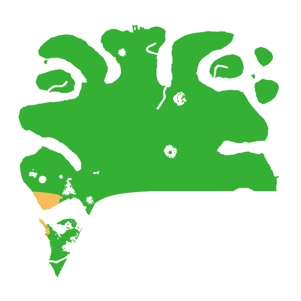 Biome Rust Map: Procedural Map, Size: 3550, Seed: 653484