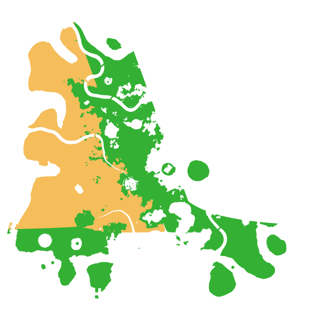 Biome Rust Map: Procedural Map, Size: 4000, Seed: 113655