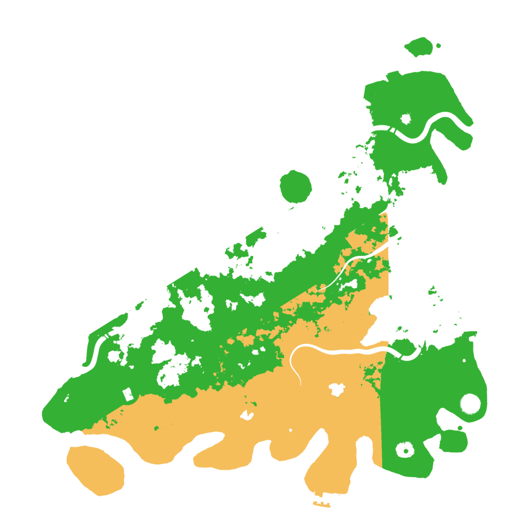 Biome Rust Map: Procedural Map, Size: 4500, Seed: 22012