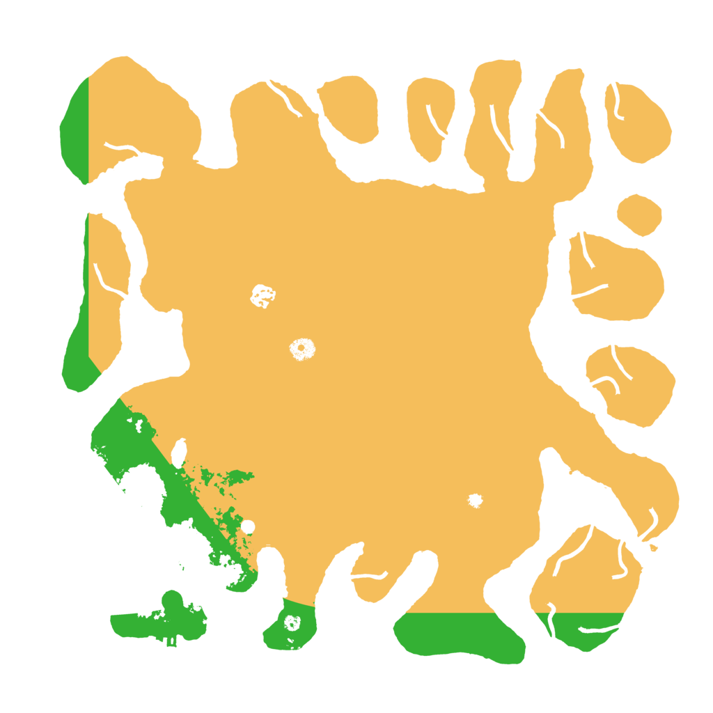 Biome Rust Map: Procedural Map, Size: 4500, Seed: 112012