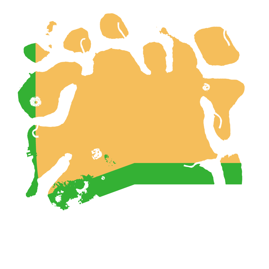 Biome Rust Map: Procedural Map, Size: 3750, Seed: 45457878