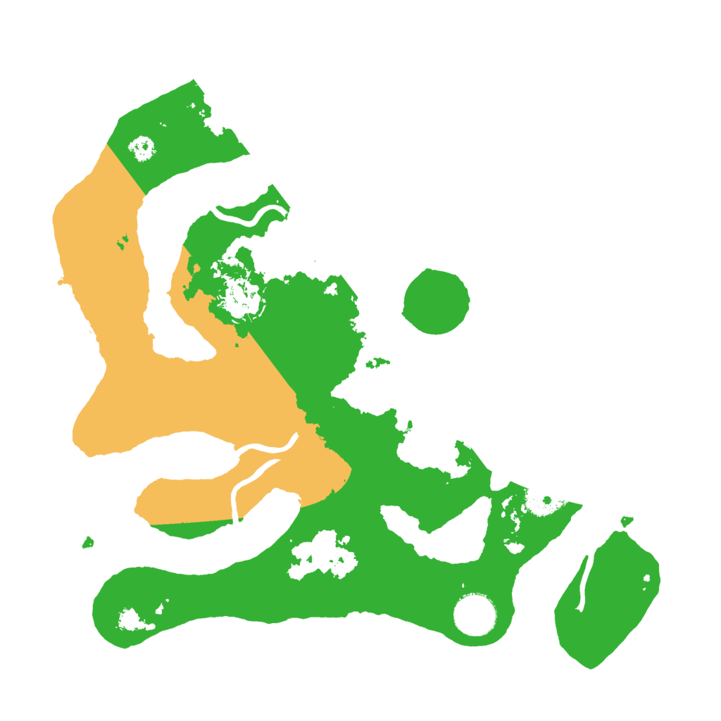 Biome Rust Map: Procedural Map, Size: 3000, Seed: 288113