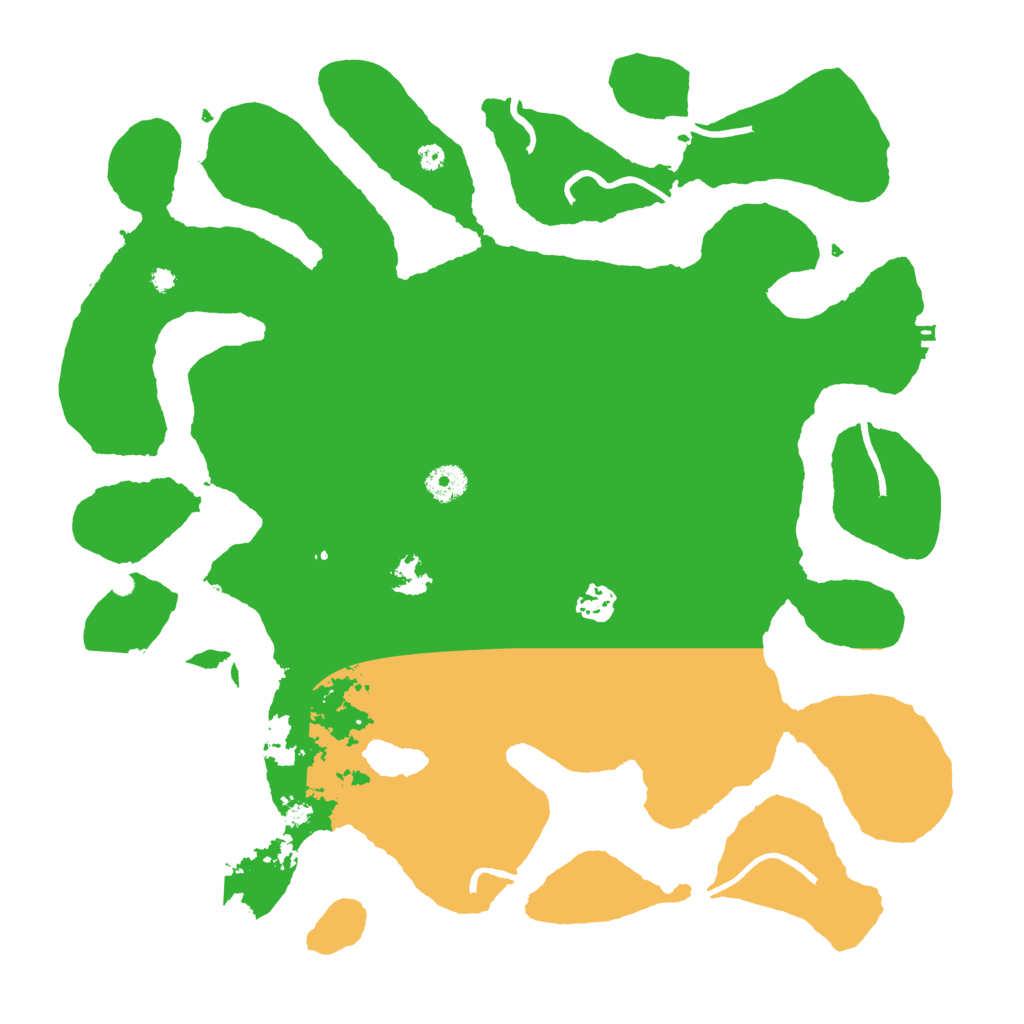 Biome Rust Map: Procedural Map, Size: 4000, Seed: 39972