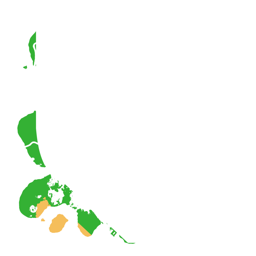 Biome Rust Map: Procedural Map, Size: 3500, Seed: 972336293