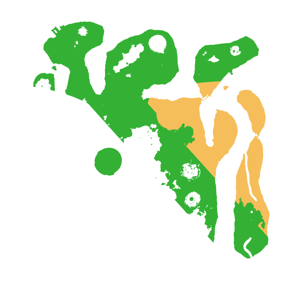 Biome Rust Map: Procedural Map, Size: 3000, Seed: 1095990433