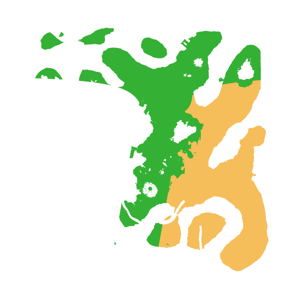 Biome Rust Map: Procedural Map, Size: 3000, Seed: 574129