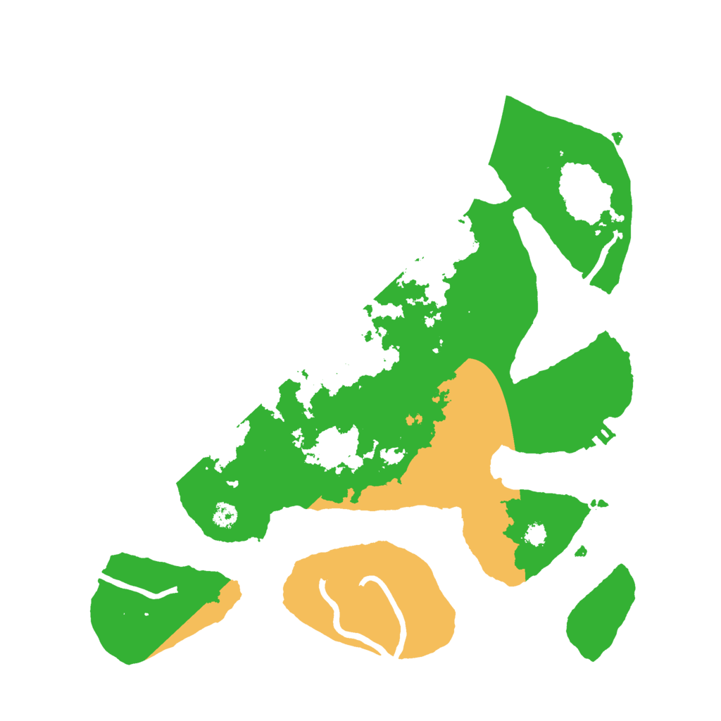 Biome Rust Map: Procedural Map, Size: 3000, Seed: 872920