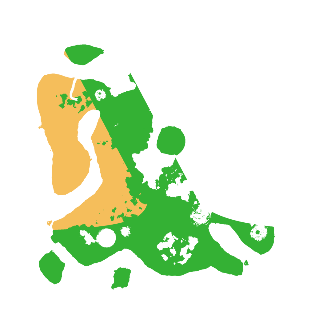 Biome Rust Map: Procedural Map, Size: 3000, Seed: 644202