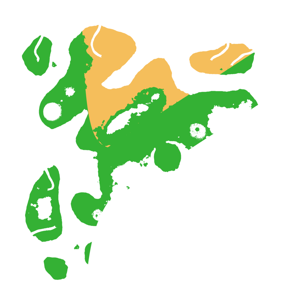 Biome Rust Map: Procedural Map, Size: 3000, Seed: 291952