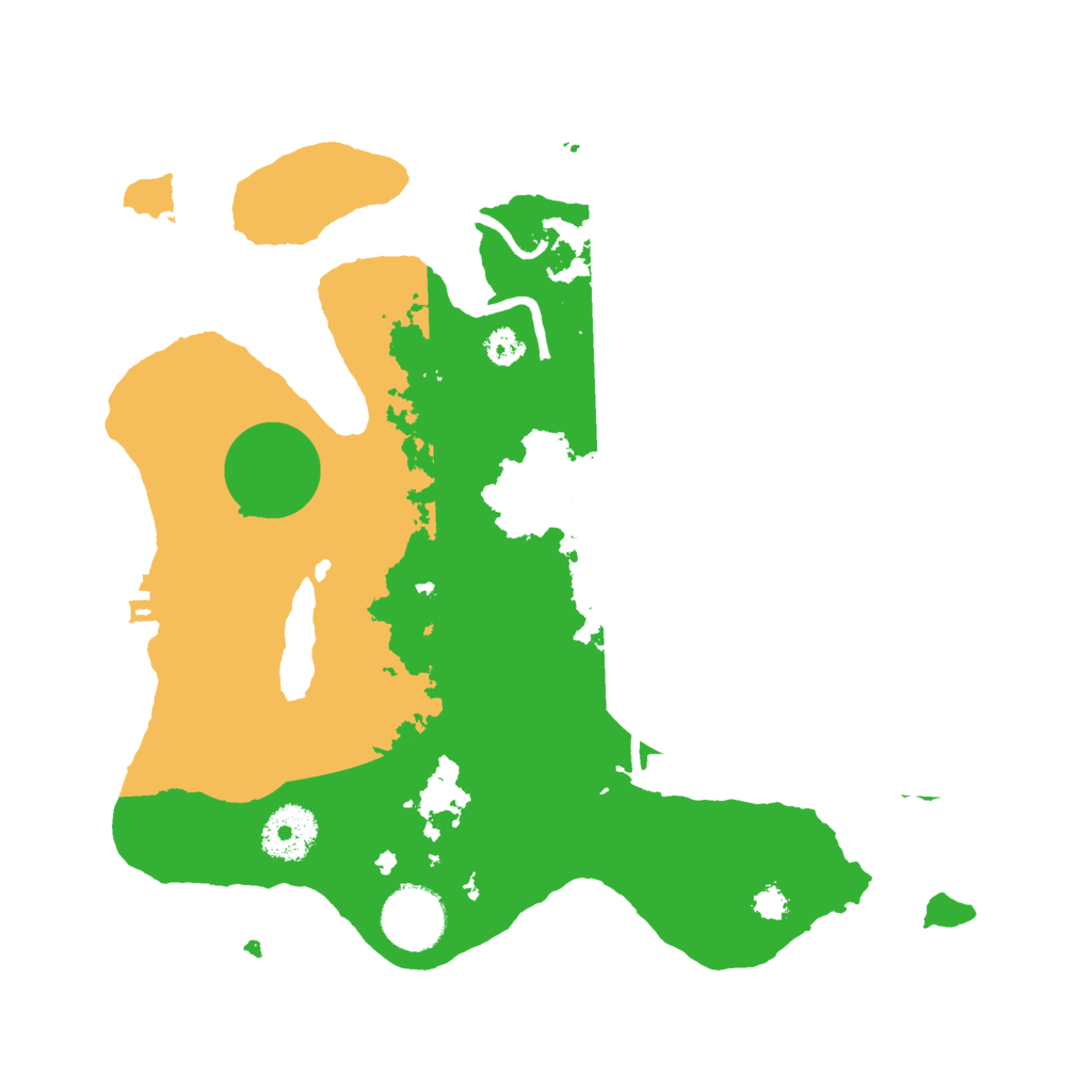 Biome Rust Map: Procedural Map, Size: 3000, Seed: 179326