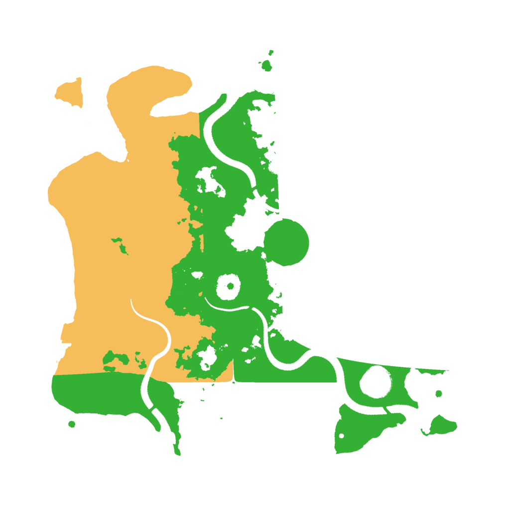Biome Rust Map: Procedural Map, Size: 3000, Seed: 179326