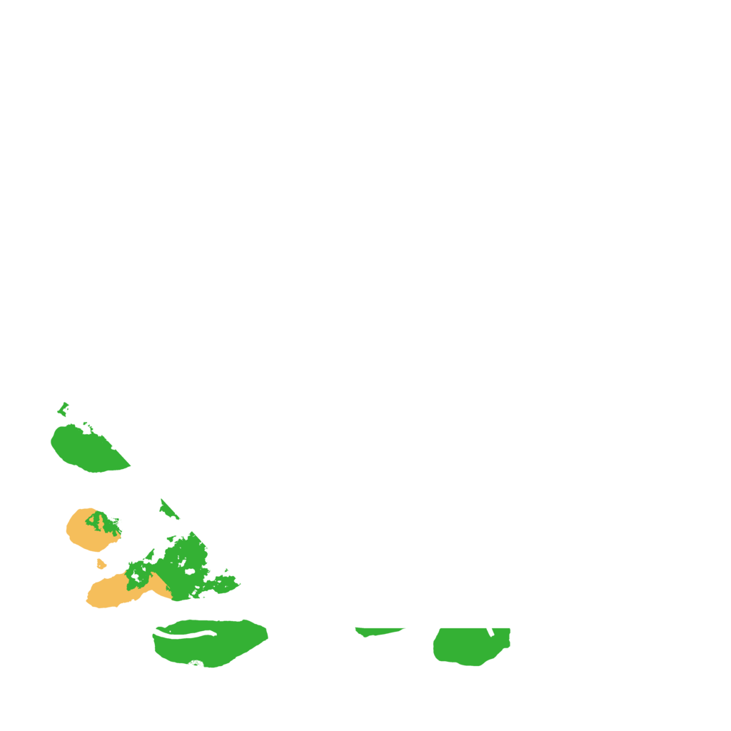 Biome Rust Map: Procedural Map, Size: 3550, Seed: 829531