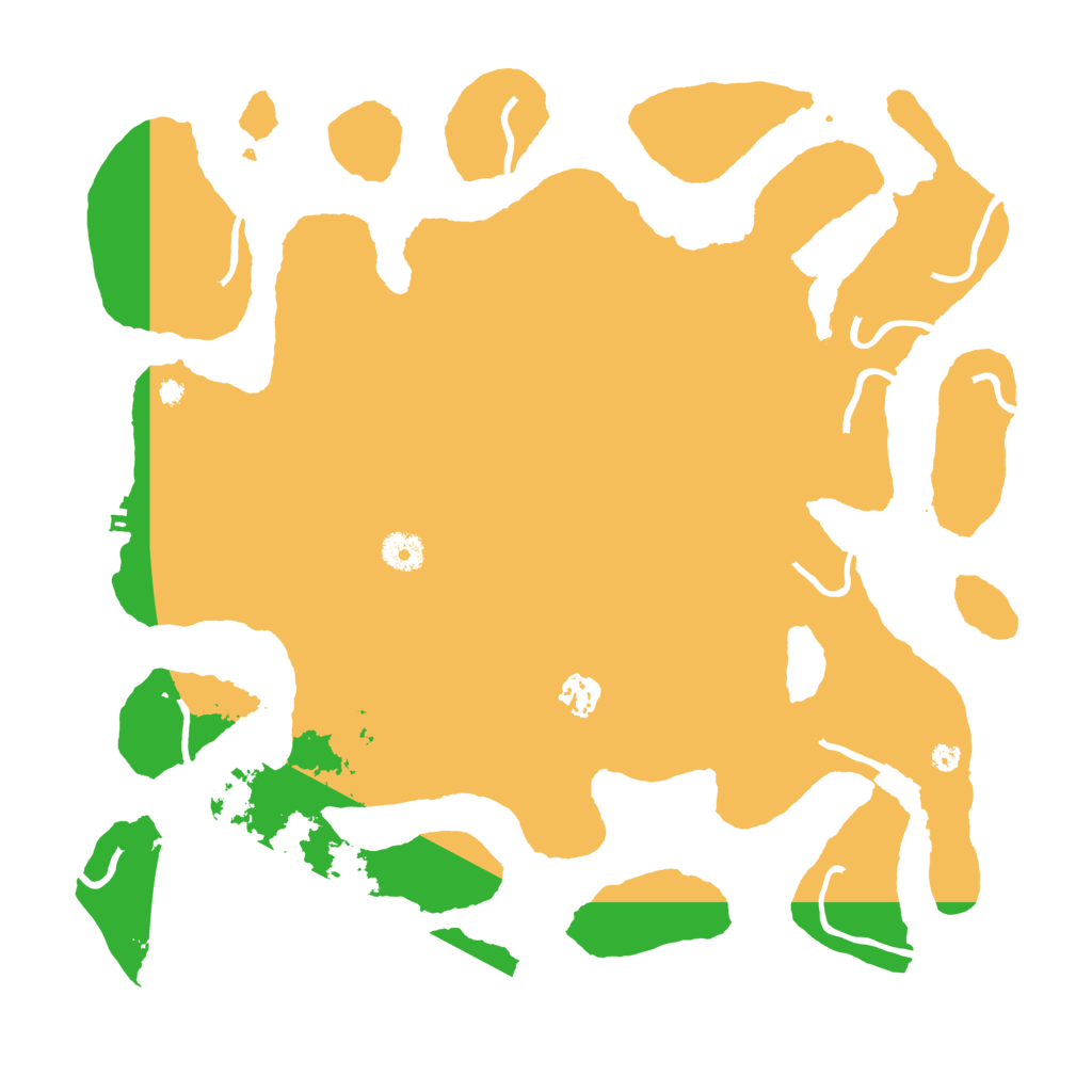 Biome Rust Map: Procedural Map, Size: 4000, Seed: 121869
