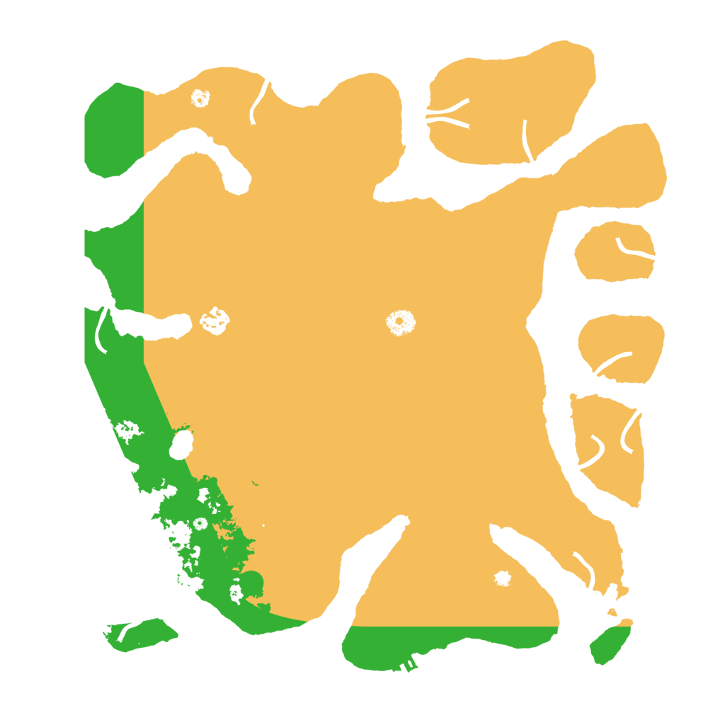Biome Rust Map: Procedural Map, Size: 4000, Seed: 38473895