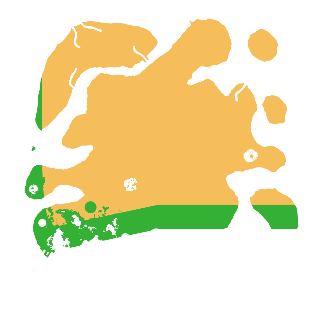 Biome Rust Map: Procedural Map, Size: 3550, Seed: 577406