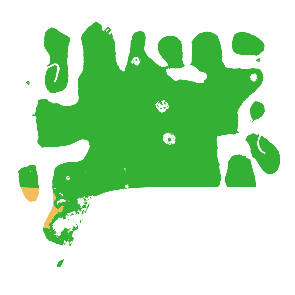 Biome Rust Map: Procedural Map, Size: 3550, Seed: 269610