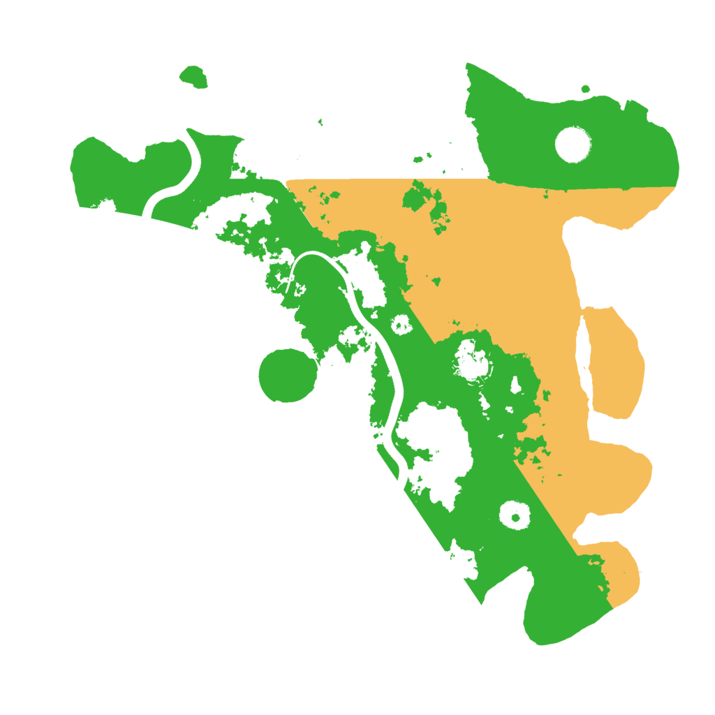 Biome Rust Map: Procedural Map, Size: 3550, Seed: 103541