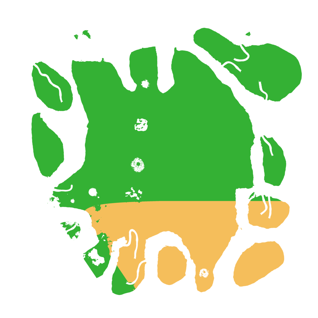 Biome Rust Map: Procedural Map, Size: 3550, Seed: 103541