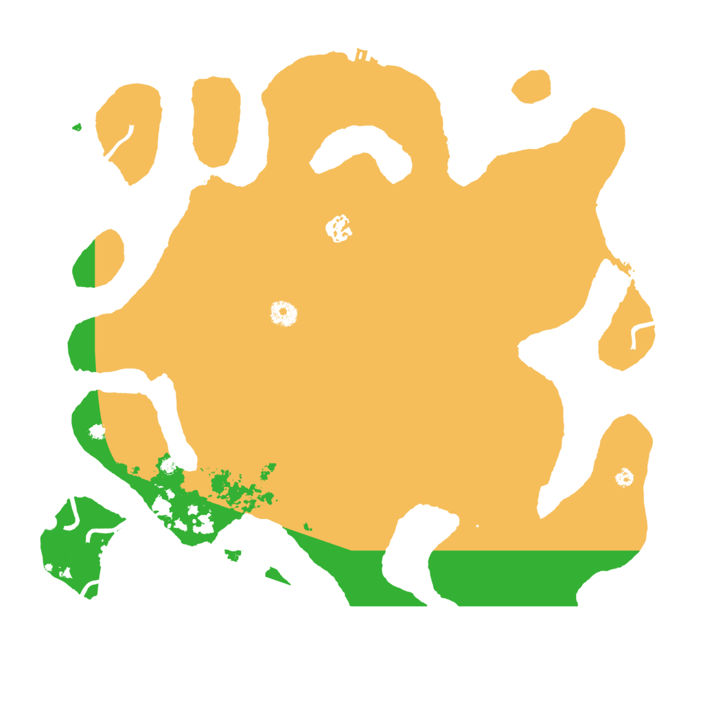 Biome Rust Map: Procedural Map, Size: 4000, Seed: 547698