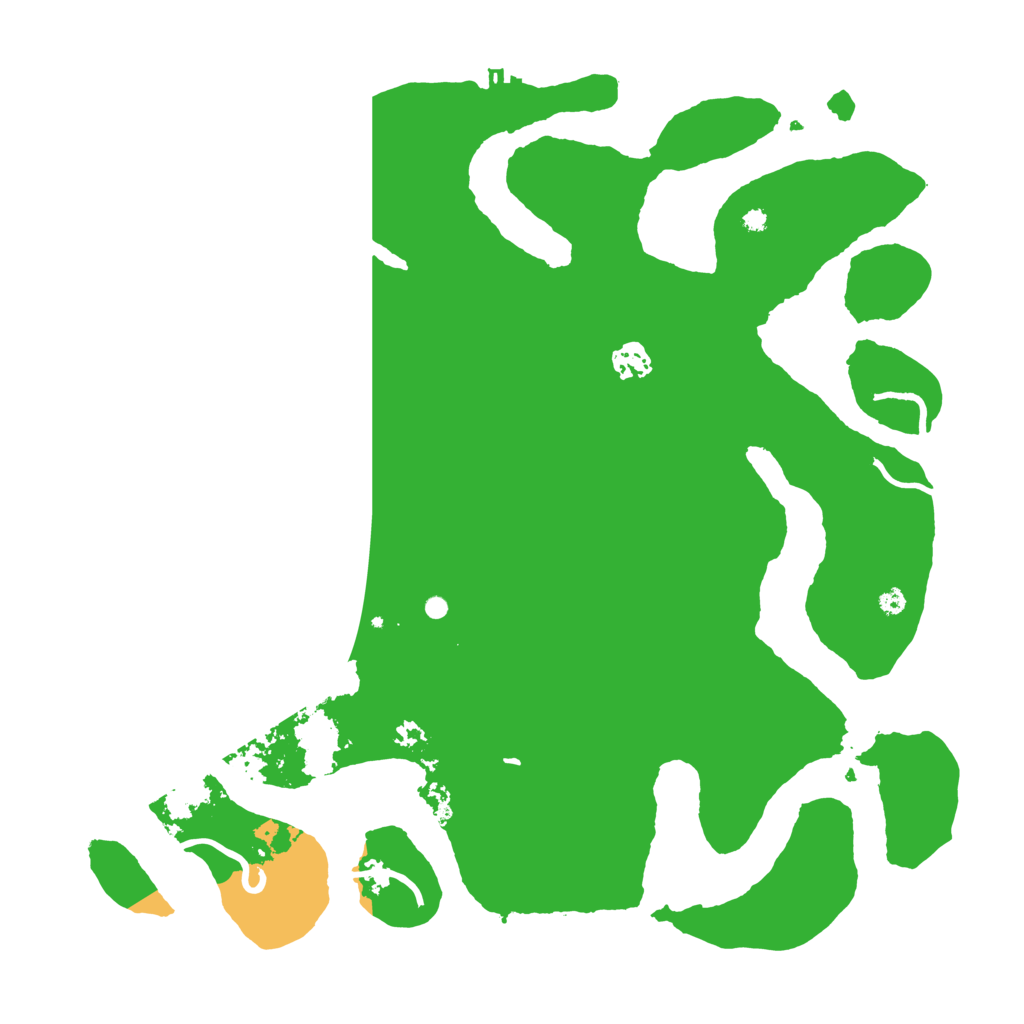 Biome Rust Map: Procedural Map, Size: 4000, Seed: 809398