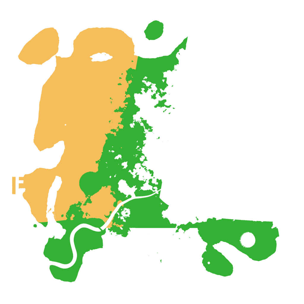 Biome Rust Map: Procedural Map, Size: 3550, Seed: 397319