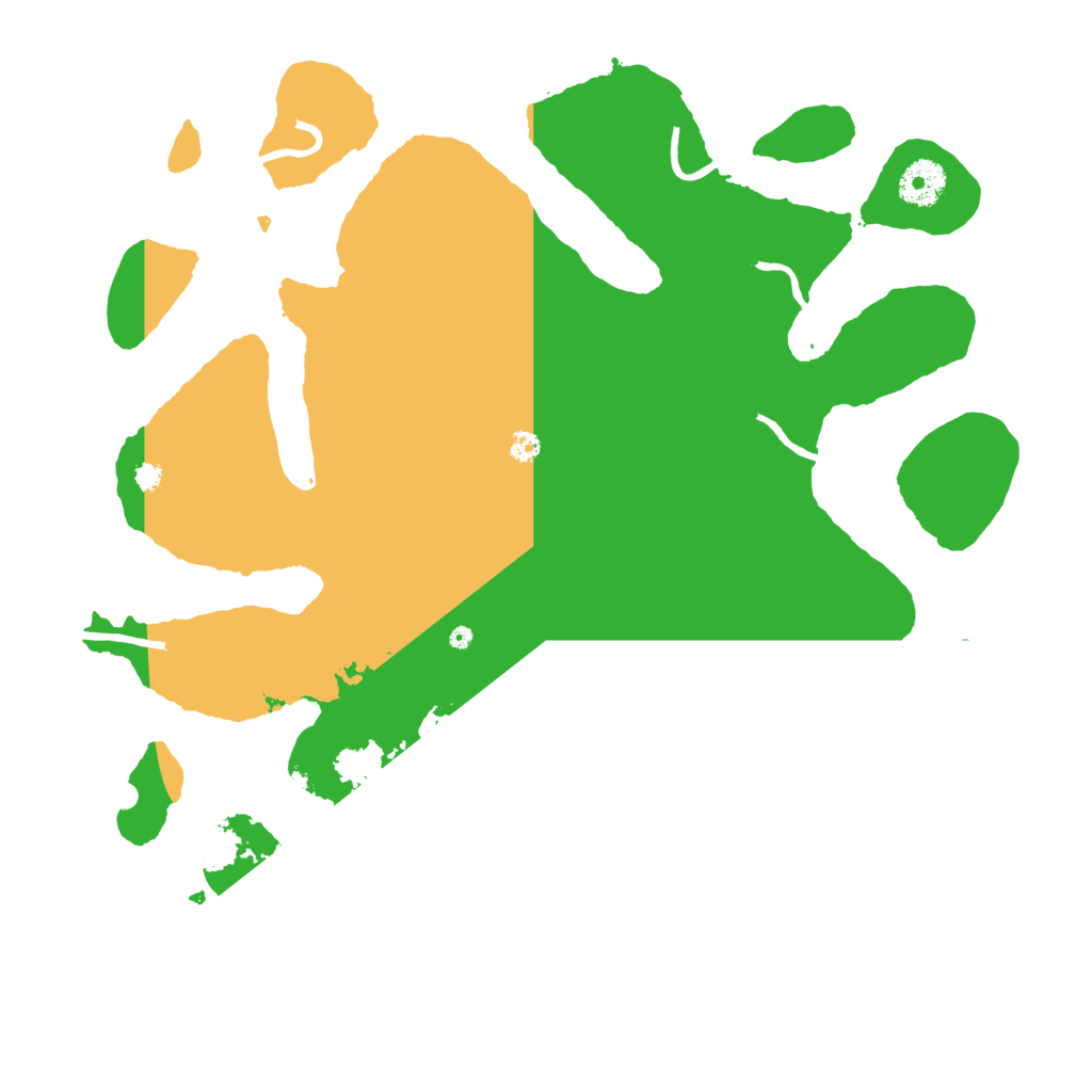 Biome Rust Map: Procedural Map, Size: 3550, Seed: 51152