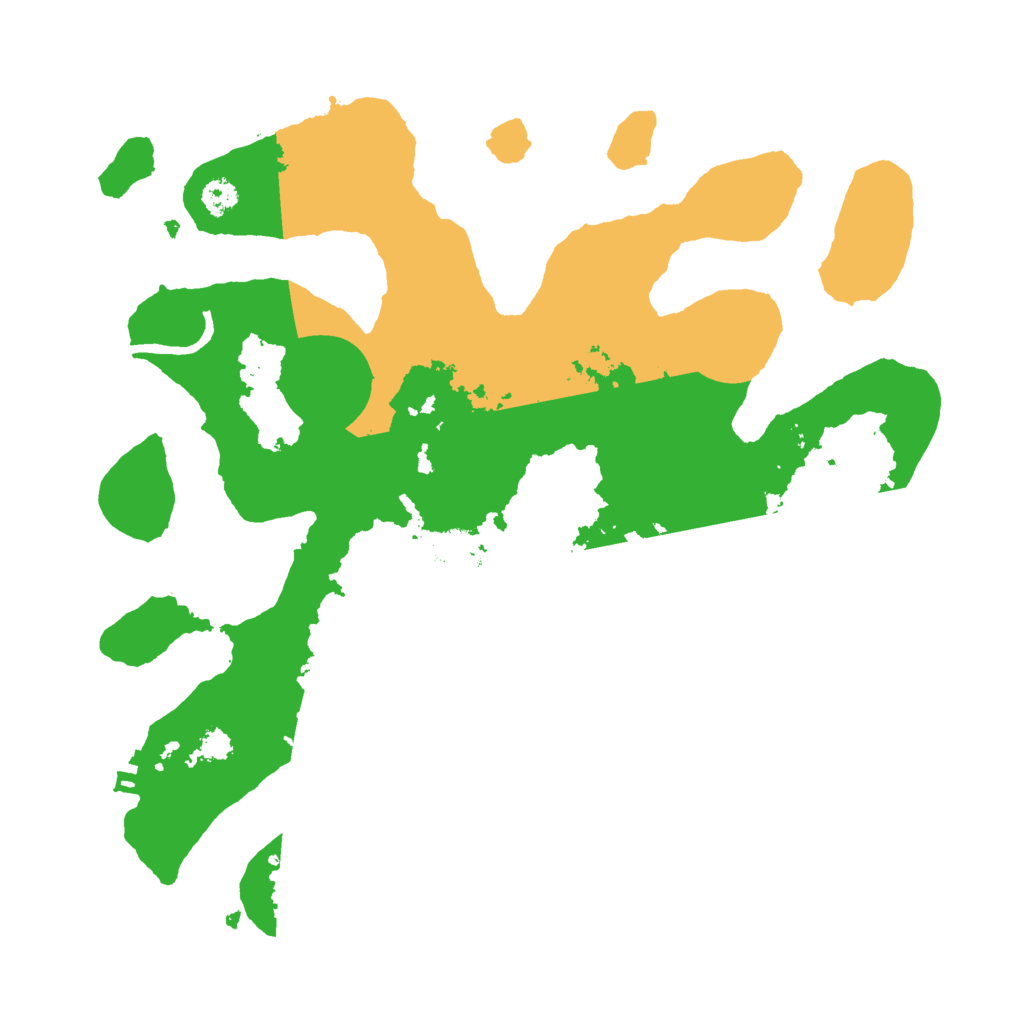 Biome Rust Map: Procedural Map, Size: 3000, Seed: 970553